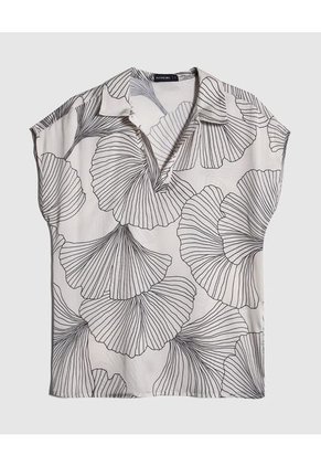 Blusa Para Mujer Manga Corta Color Blanco Marca Patprimo #30123340