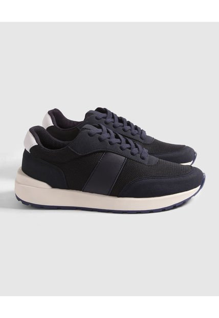 Tenis Para Hombre Casual Color Azul Oscuro Marca Patprimo #44720057