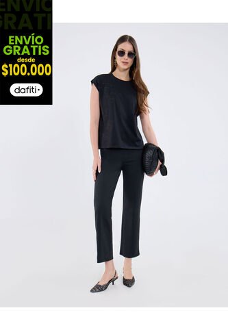 Leggins Para Mujer Largo Color Negro Marca Patprimo #30230859 Patprimo