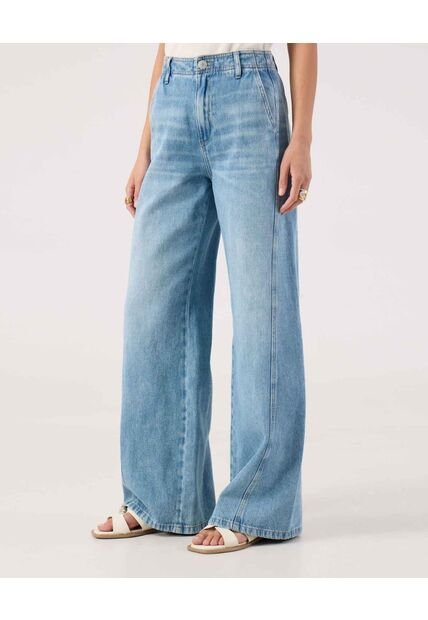 Jean Para Mujer Wide-Leg Color Azul Marca Patprimo #30160485