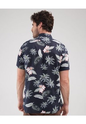 Camisa Para Hombre Manga Corta Sin Bolsillo Color Azul  Marca Patprimo #44013013