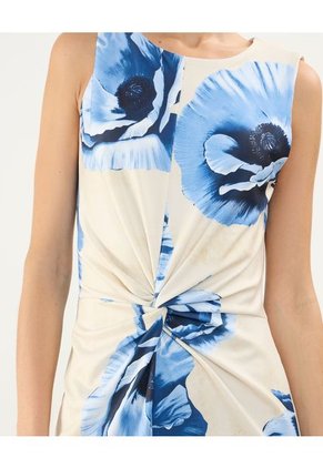 Vestido Para Mujer M/Sisa Largo Color Crema Marca Patprimo #30171020