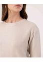 Saco Para Mujer Cuello Redondo Color Beige Marca Patprimo #30330669 de Patprimo