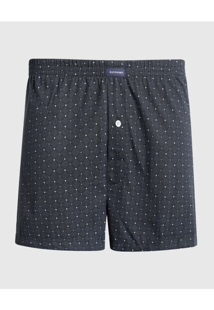 Boxer X1 Para Hombre Bragueta Amplio Color Negro Marca Patprimo #10560-H0