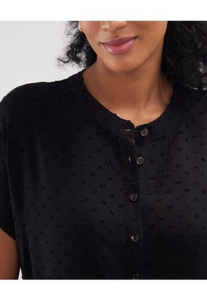 Blusa Para Mujer M/C Patprimo En Color Negro #30123335