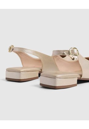 Baletas Para Mujer Color Dorado Marca Patprimo #30660049