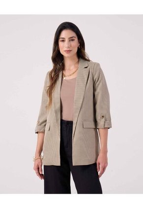 Blazer Para Mujer  Color Café Marca Patprimo #30400147