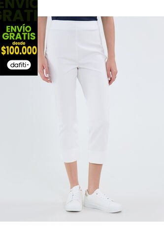 Pantalón Para Mujer Capri Color Blanco Marca Patprimo #30072071 Patprimo