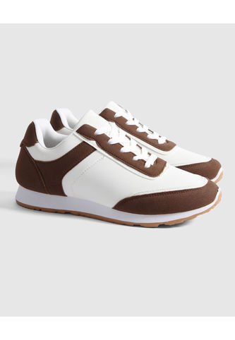 Tenis Para Mujer Casual Color Café Oscuro Marca Patprimo #30720049 Patprimo