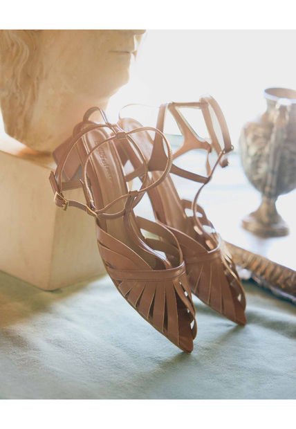 Sandalias Para Mujer  Color Rosaclaro Marca Patprimo #30690088
