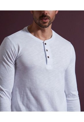 Camiseta Manga Larga Hombre Patprimo Blanco 44090800-10215