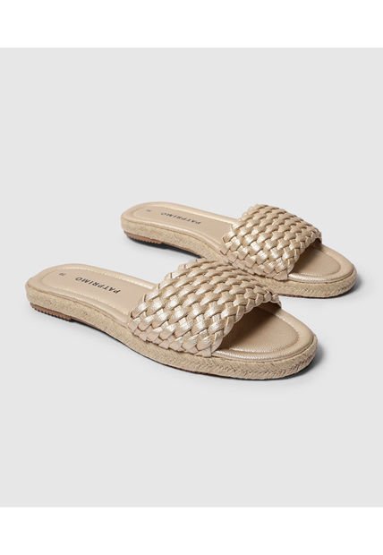 Sandalias Para Mujer  Color Beige Marca Patprimo #30690044