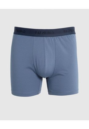 Boxer X1 Para Hombre Fleat Seamer Largo Color Azul Marca Patprimo #44000506