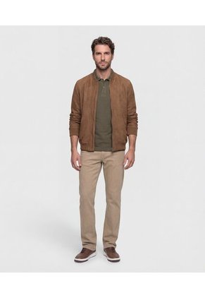 Polo  Para Hombre Cuello Maquina Sin Bolsillo Color Verde Marca Patprimo #44112783