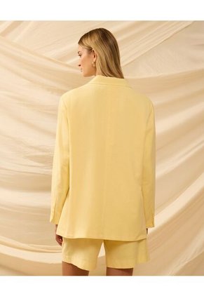 Blazer Para Mujer Color Amarillo Marca Patprimo #30400149