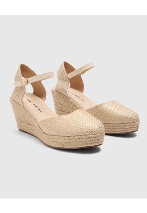 Espadrilles Para Mujer Color Dorado Marca Patprimo #30700037