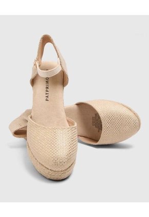 Espadrilles Para Mujer Color Dorado Marca Patprimo #30700037