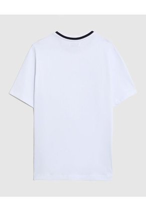 Camiseta Para Hombre Manga Corta Cuello Redondo Color Blanco Marca Patprimo #44098362
