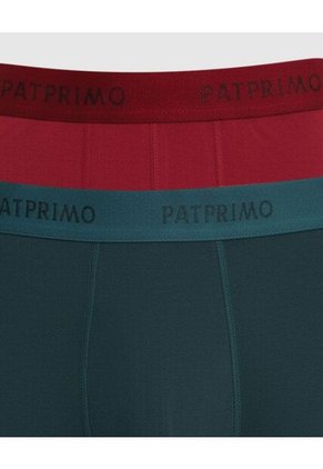 Boxer X2 Para Hombre Fleat Seamer Largo Color Negro Marca Patprimo #44000529