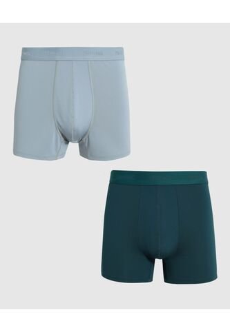 Boxer X2 Para Hombre Fleat Seamer Medio Color Negro Marca Patprimo #44000541 Patprimo