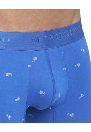 Pantaloncillo X1 Para Hombre Boxer Filete Medio Color Azul Marca Patprimo #44000180