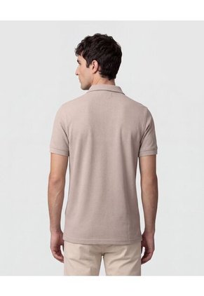 Polo Para Hombre Cuello Maquina Sin Bolsillo Color Café Marca Patprimo #44112783