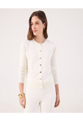 Saco Para Mujer Cardigan Color Crema Marca Patprimo #30330657