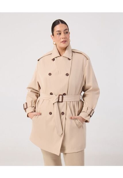 Chaqueta  Para Mujer Trench Color Beige Marca Patprimo #14080152