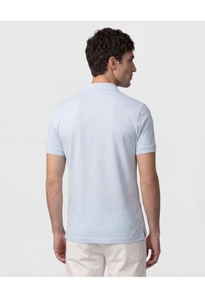 Polo Para Hombre Cuello Tejido Sin Bolsillo Color Azul Marca Patprimo #44117244