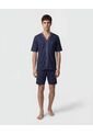 Pijama  Para Hombre M/C P/C Color Azul Marca Patprimo #44040247 de Patprimo