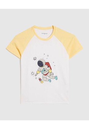 Pijama  Niño M/C P/L Color Amarillo Marca Patprimo #66040068