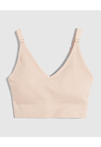 Top Básico Copas Removibles  Para Mujer Rosa Patprimo