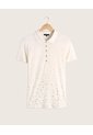 Polo Con Brillante  Para Mujer Beige Patprimo de Patprimo