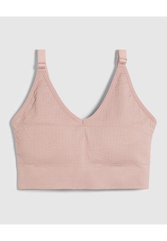 Top Básico Copas Removibles  Para Mujer Rosado Patprimo Patprimo