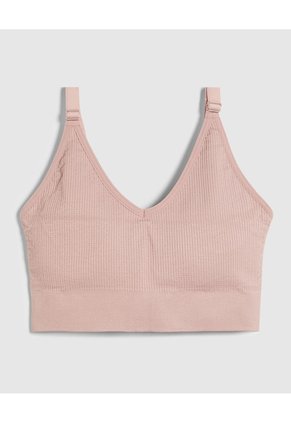 Top Básico Copas Removibles Para Mujer Rosado Patprimo