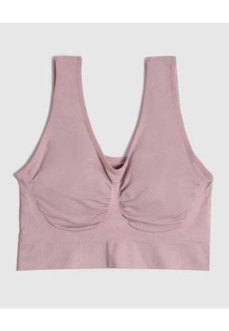 Top Seamless Unicolor   Para Mujer Rosa Patprimo Patprimo