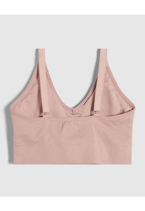 Top Básico Copas Removibles Para Mujer Rosado Patprimo