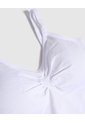 Top Basico Seamless  Para Mujer Blanco Patprimo de Patprimo