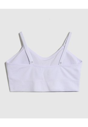 Top Basico Seamless  Para Mujer Blanco Patprimo