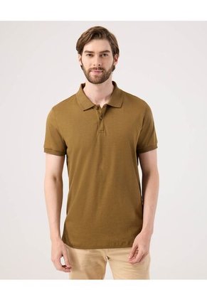 Polo Para Hombre Cuello Tejido Sin Bolsillo Color Verde Marca Patprimo #44112737