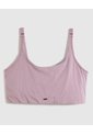 Top Deportivo Unicolor   Para Mujer Rosa Patprimo de Patprimo