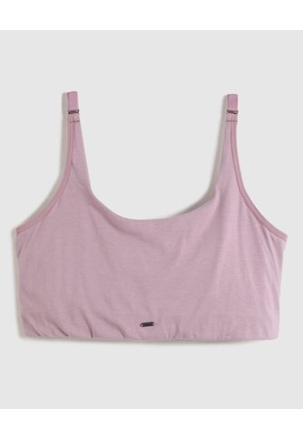 Top Deportivo Unicolor   Para Mujer Rosa Patprimo Patprimo
