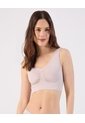Top Top Seamless Clásico Con Copa Removible  Para Mujer Beige Patprimo de Patprimo