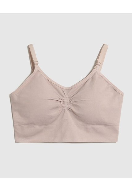 Top Basico Seamless  Para Mujer Café Patprimo