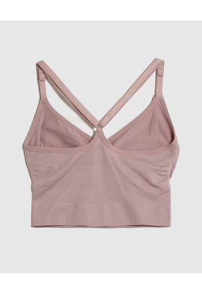 Top Unicolor Seamless  Para Mujer Rosa Patprimo