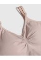 Top Basico Seamless  Para Mujer Café Patprimo de Patprimo