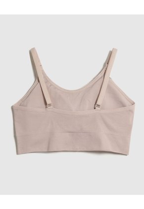 Top Basico Seamless  Para Mujer Café Patprimo