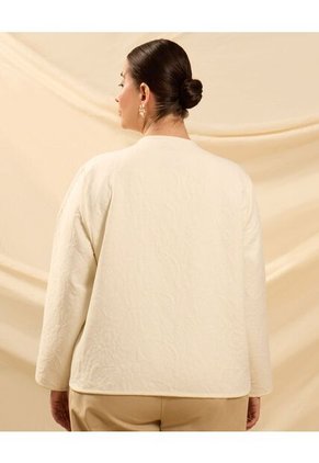 Chaqueta  Para Mujer Desestructurada Color Crema Marca Patprimo #14080148