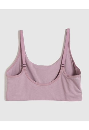 Top Deportivo Unicolor Para Mujer Rosa Patprimo