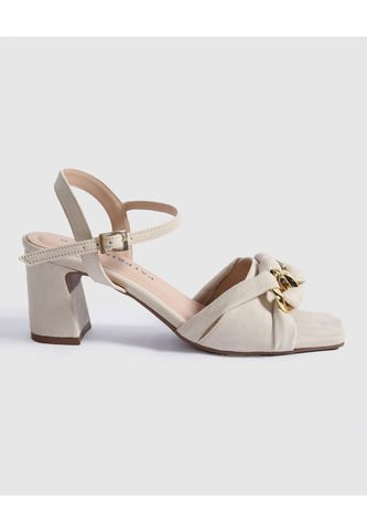 Sandalias Para Mujer  Color Beige Marca Patprimo #30690085 Patprimo
